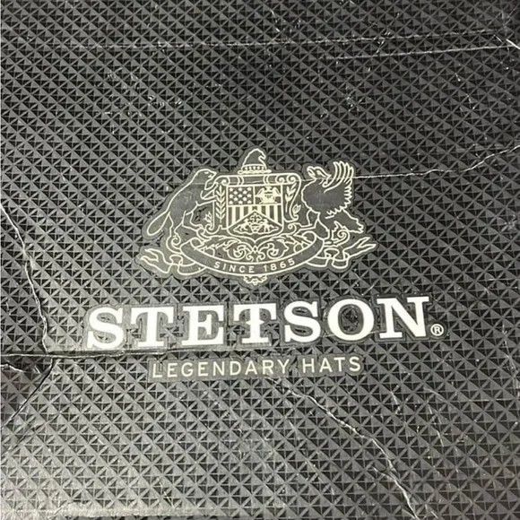 Black Men’s Legendary Stetson Cowboy Hat Size 7 - Picture 5 of 5